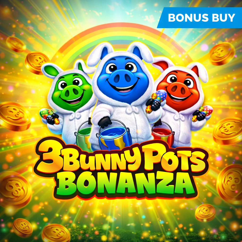 3 Bunny Pots Bonanza